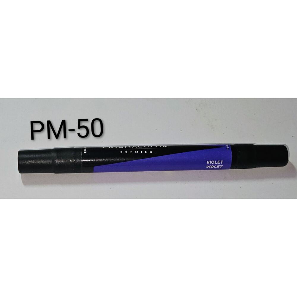 Prismacolor Premier PM-50 VIOLET Double Sided Art Marker Chisel Fine NEW